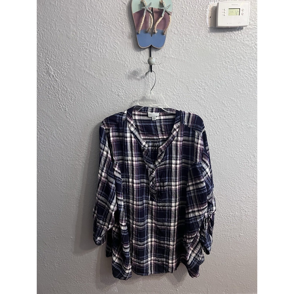 Lot‎ 2 Catherines Women's Tops Size 3x